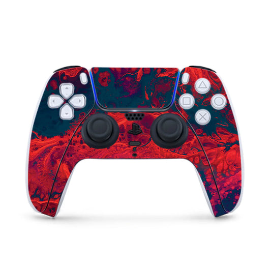 Fiery Flow PS5 Controller Skin