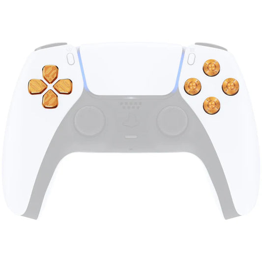 Custom Gold PS5 Controller Buttons