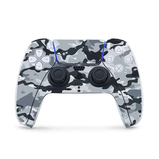 Grey Camo PS5 Controller Skin