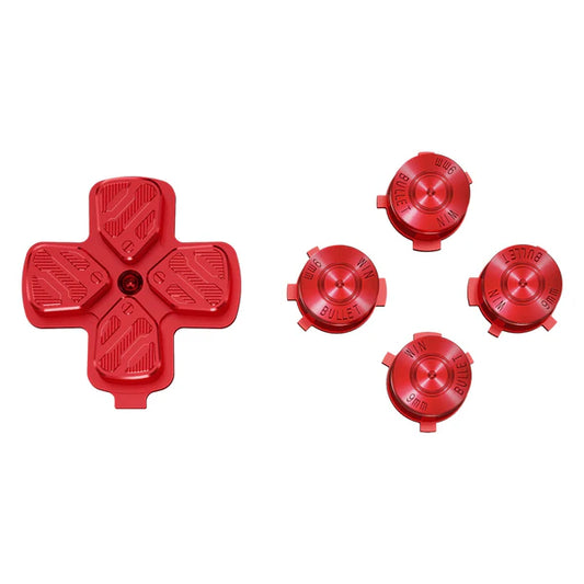 Custom Red PS5 Controller buttons
